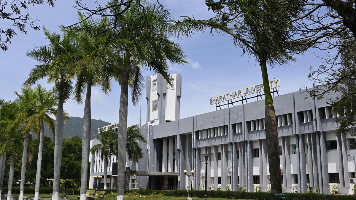 Bharathiar University in Coimbatore awaits approval for 15 new patents