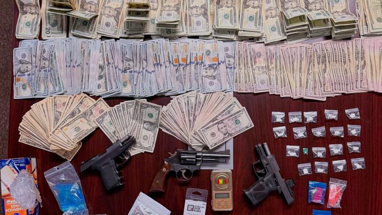 Athens-Clark County bust seizes $74K, guns and 'trafficking quantity' of fentanyl