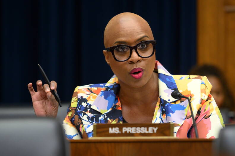 Pressley renews call for ICE facility closure after oversight visit
