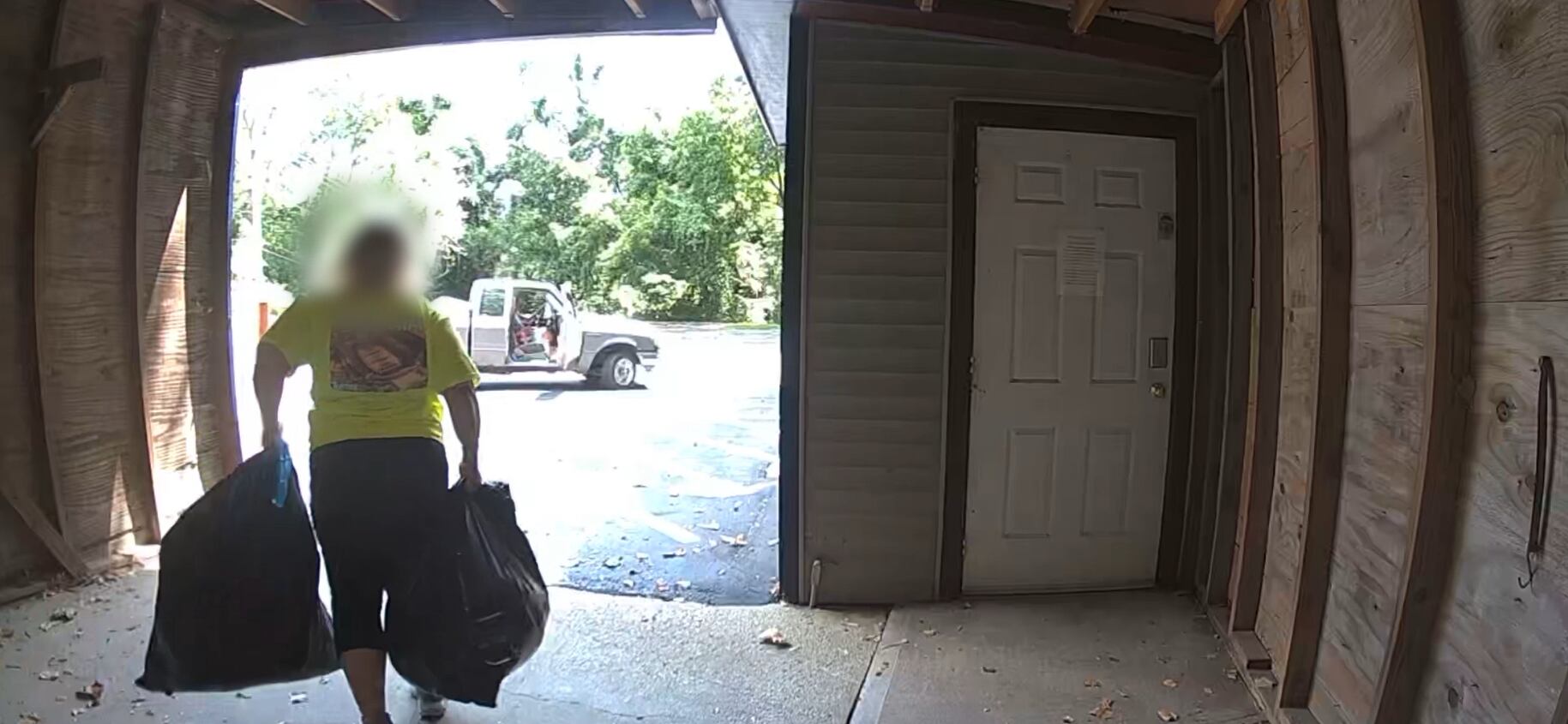 ‘It’s mean-spirited’: Woman caught on camera repeatedly stealing donation bags from charity