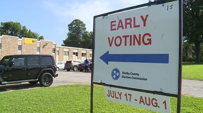 Shelby County sees nearly 70,000 early voters ahead of Aug. 6 election