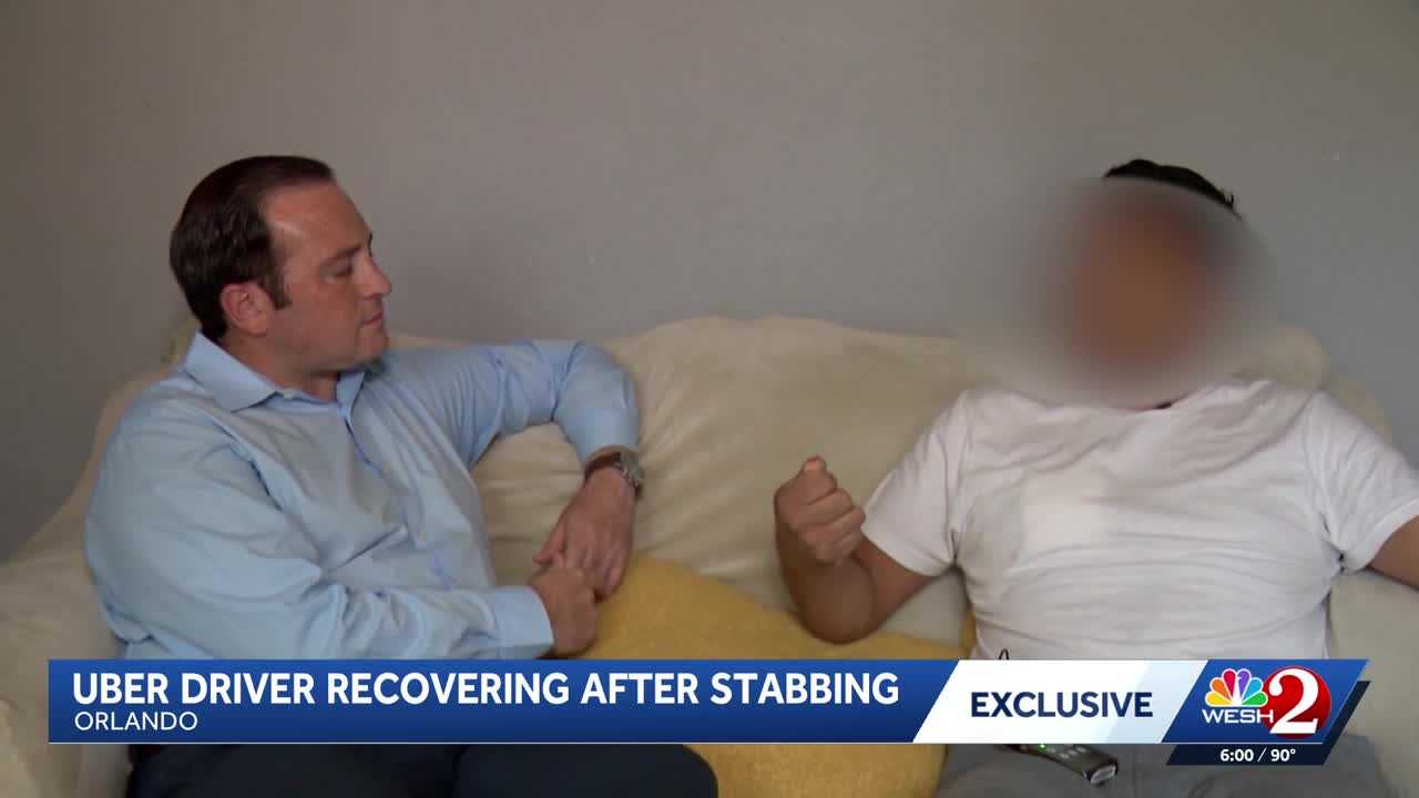 'He wanted my heart': Orlando Uber driver recovering from stabbing attack