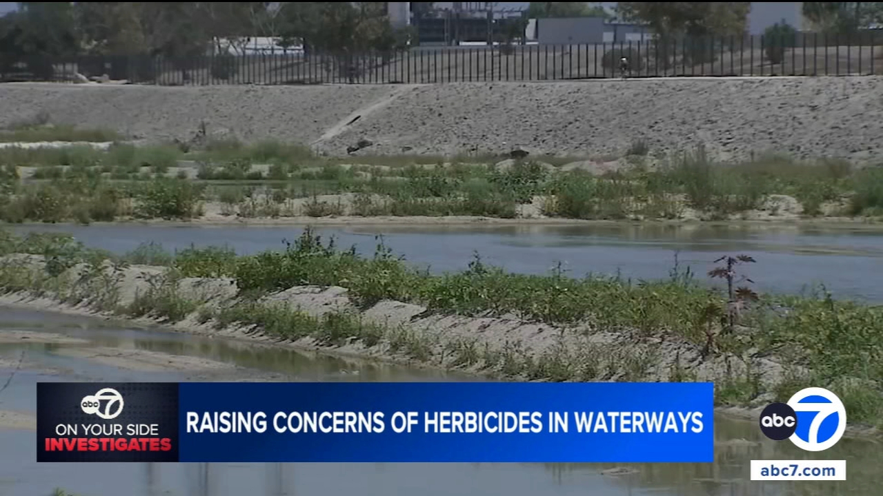 Herbicide use in Orange County waterways draws scrutiny from environmental group, officials
