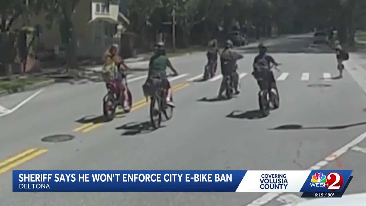 Volusia sheriff questions Deltona e-bike ordinance, says deputies will follow state law