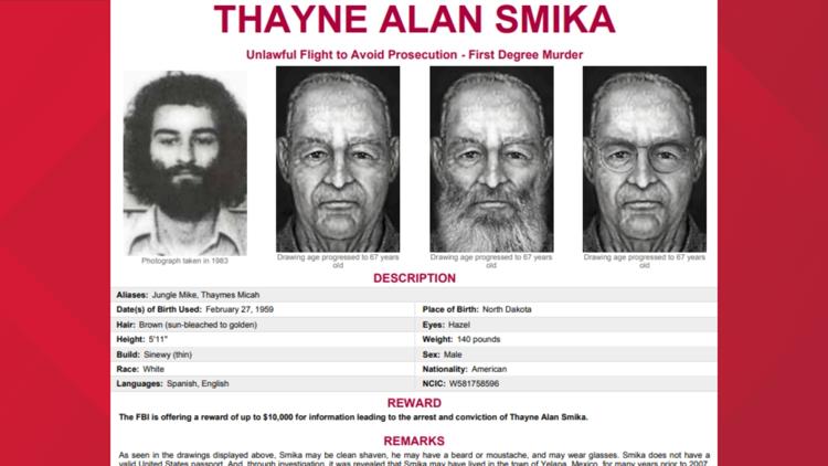 Age progression images released of 1983 Colorado homicide suspect