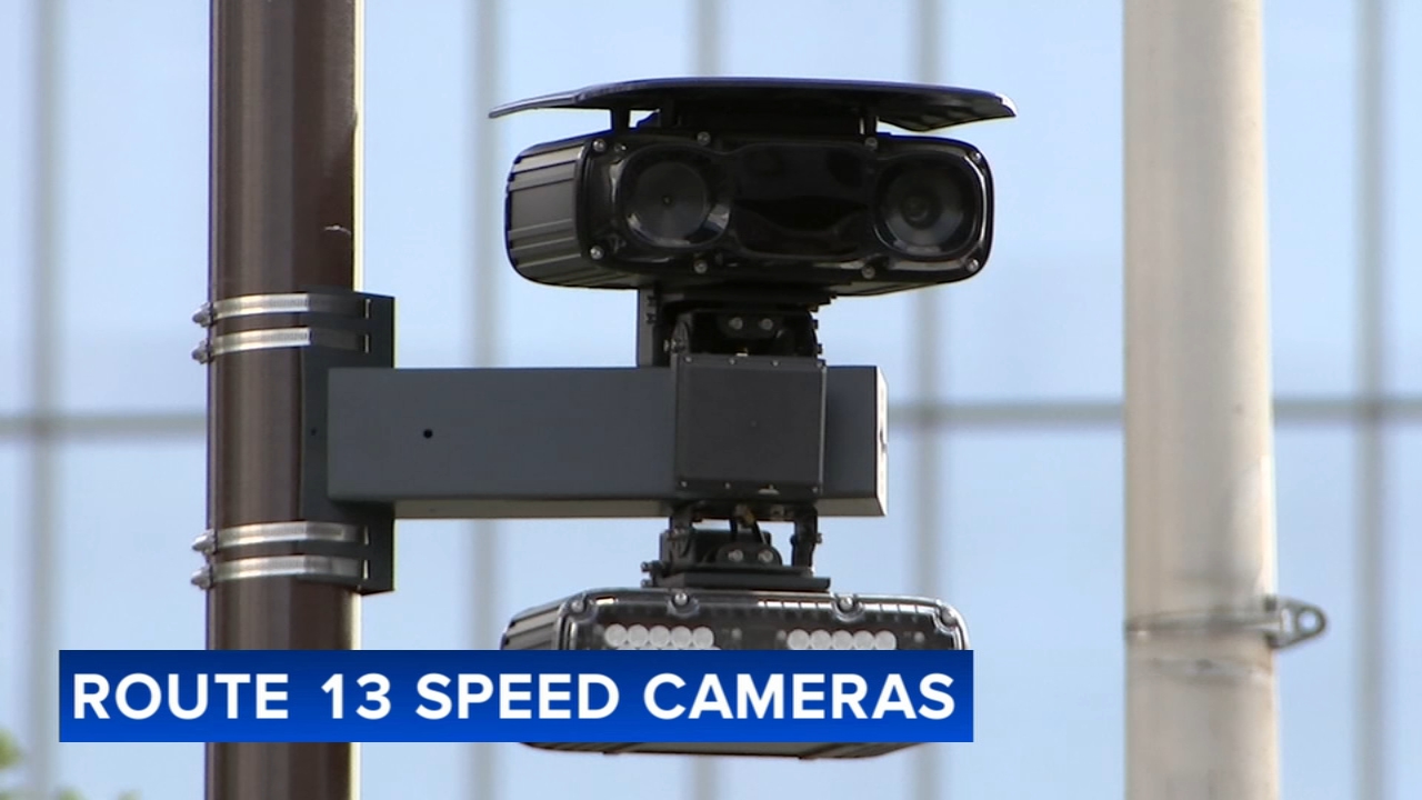 New speed enforcement cameras installed along Route 13 in Philadelphia