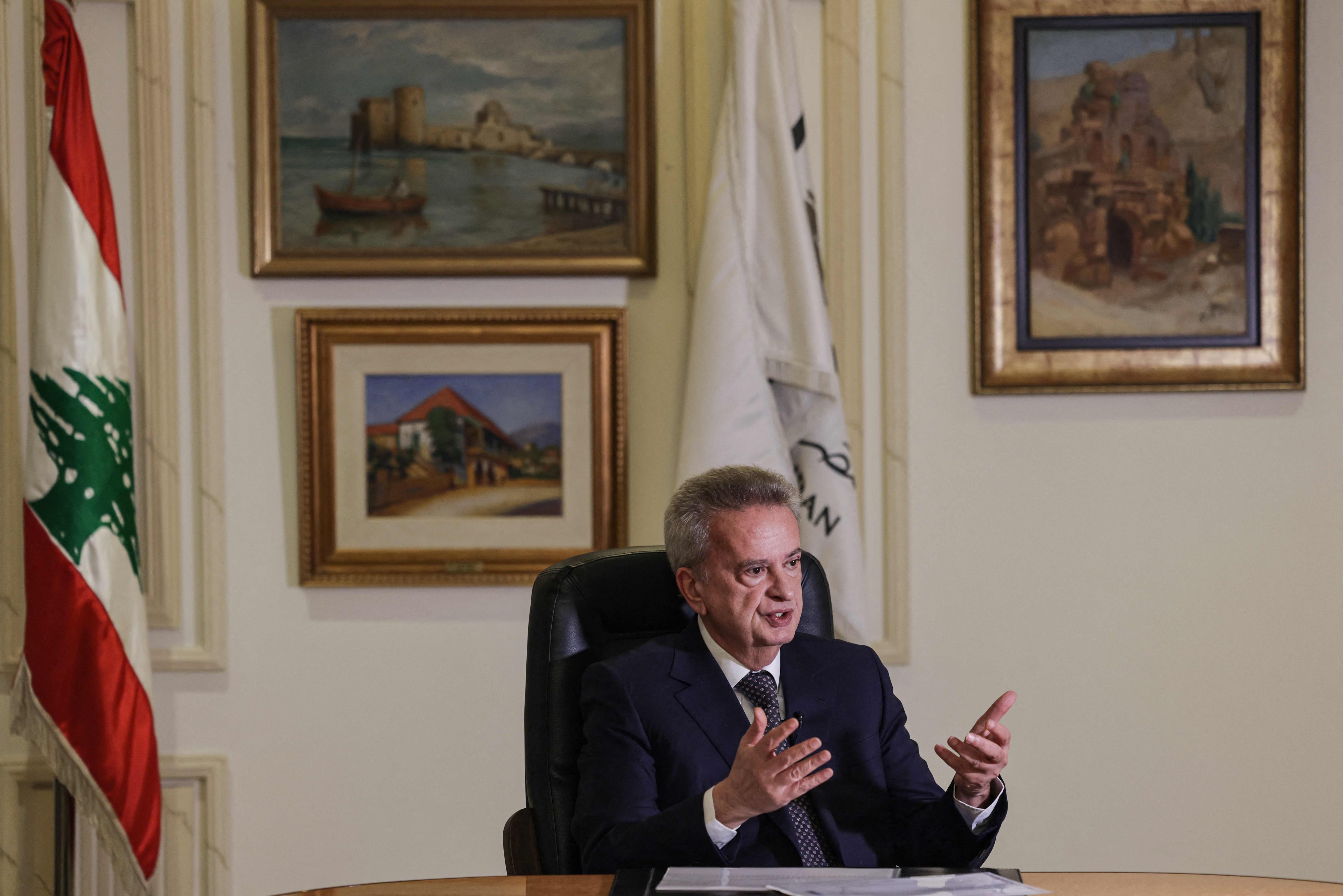 Former Lebanese central bank governor Riad Salameh arrested