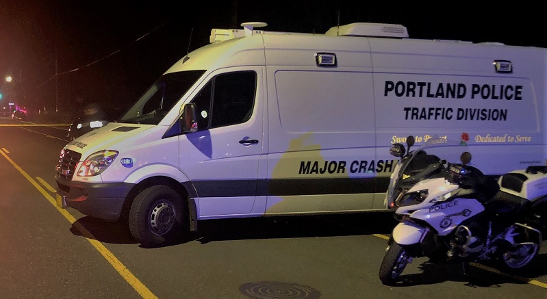 Motorcyclist dies after single-vehicle crash in Northeast Portland