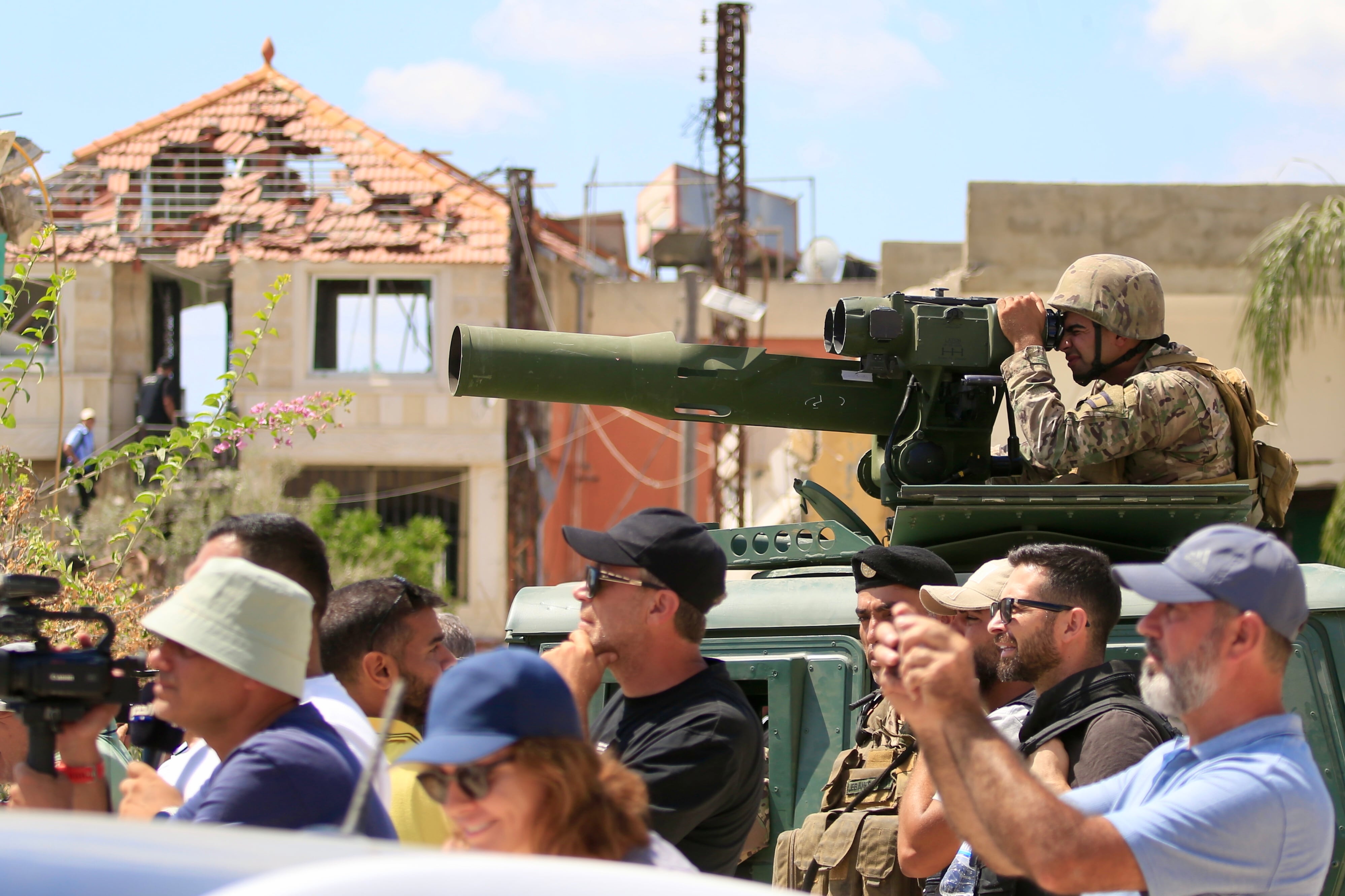 Lebanon's President Aoun calls army 'only guarantor' of country's stability