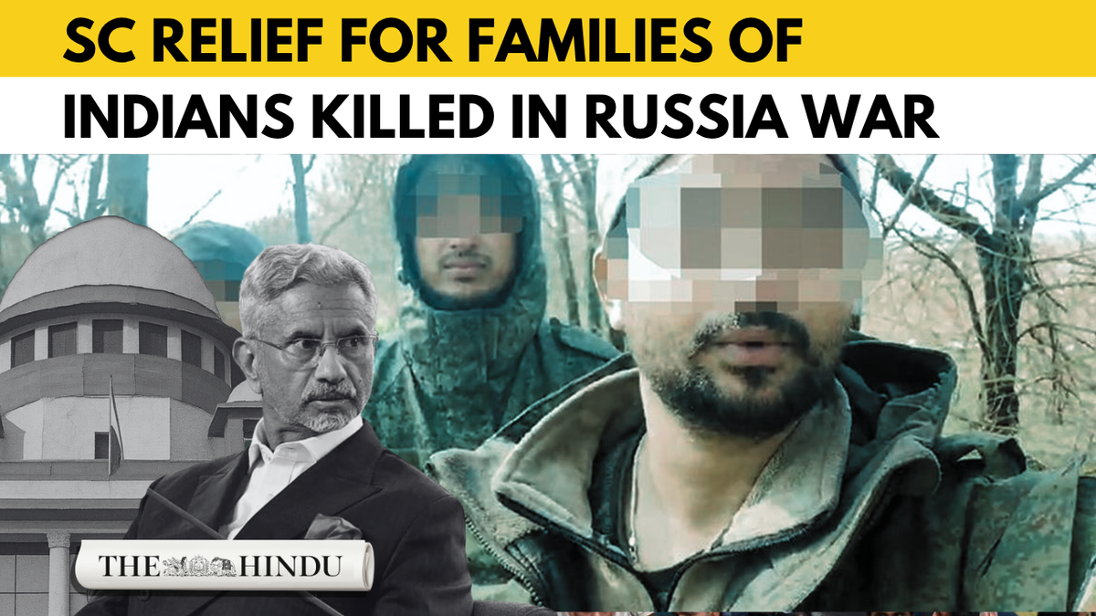 Families of Indians killed in Russia war get SC relief