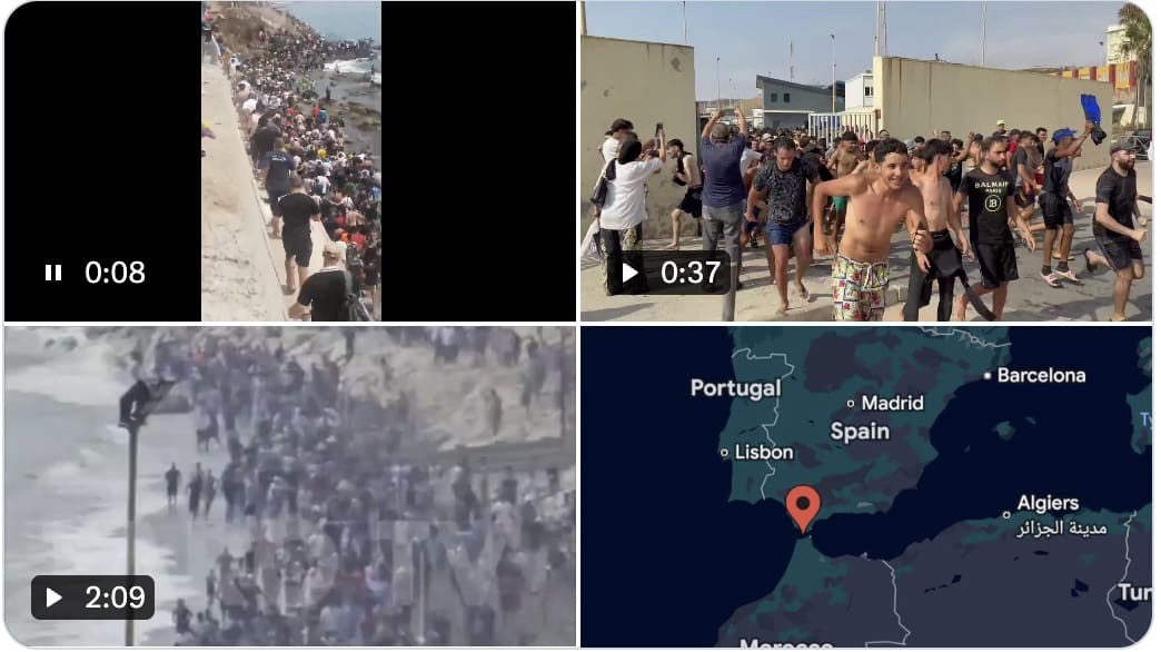 Antisemiticn Spain Blames the Jews for The Catastrophic Migrant Crisis Flooding Their Shores