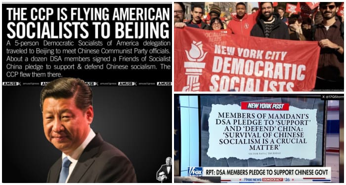Mamdani’s DSA Pledge to ‘Support’ and ‘Defend’ China: ‘Survival of Chinese Socialism is a Crucial Matter’