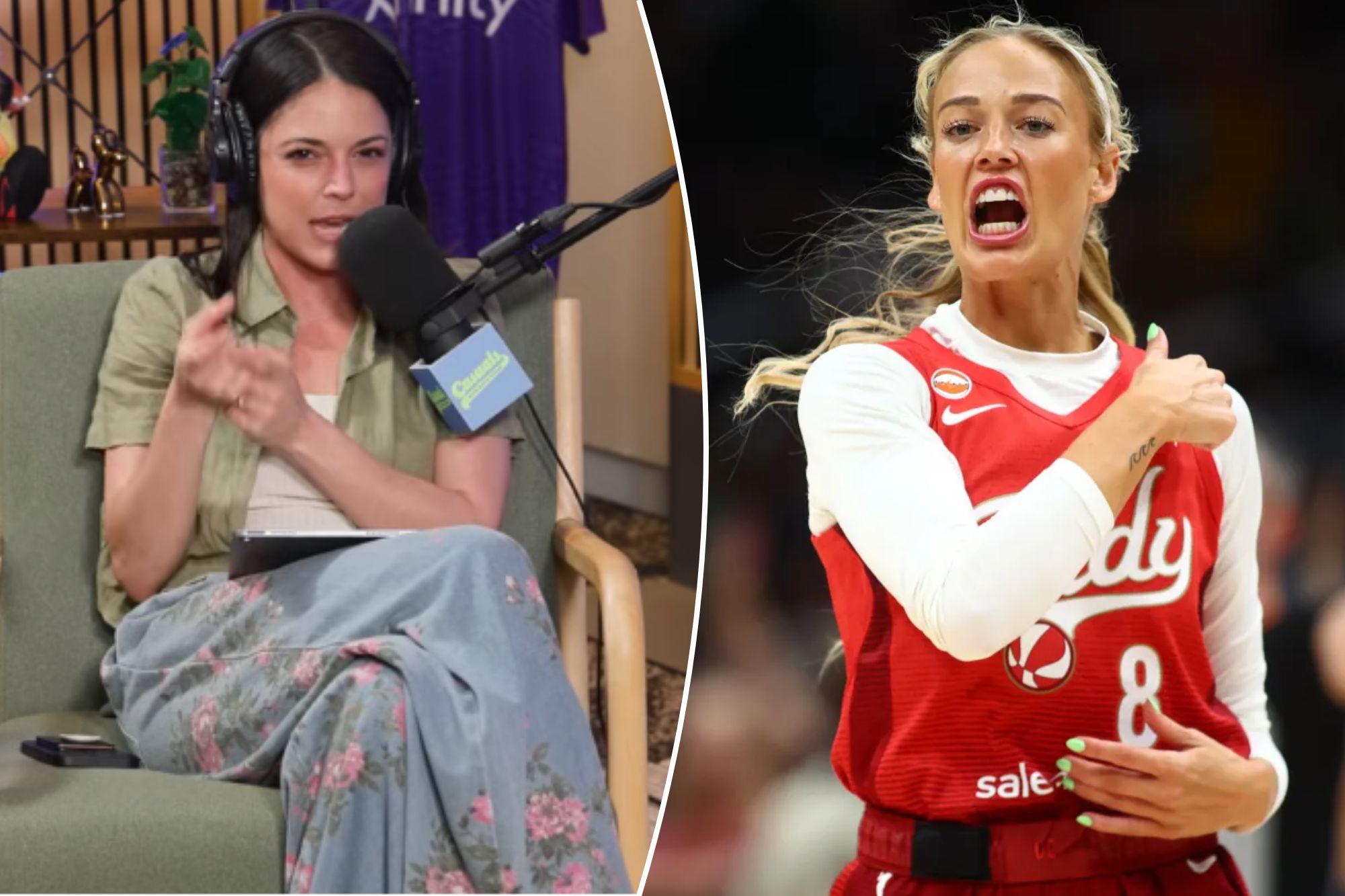 Katie Nolan shreds Sophie Cunningham for controversial remarks about trans athletes: ‘Don’t have critical-thinking skills’