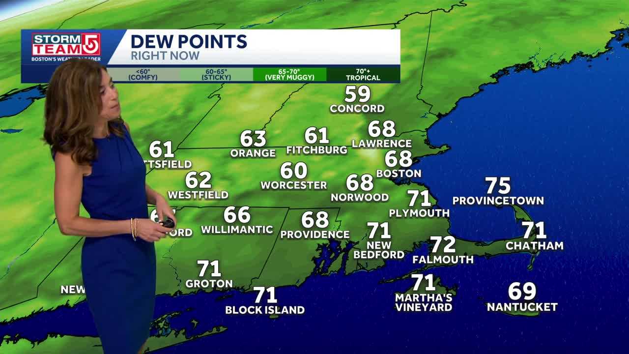 Video: Monday storms before hotter weather returns