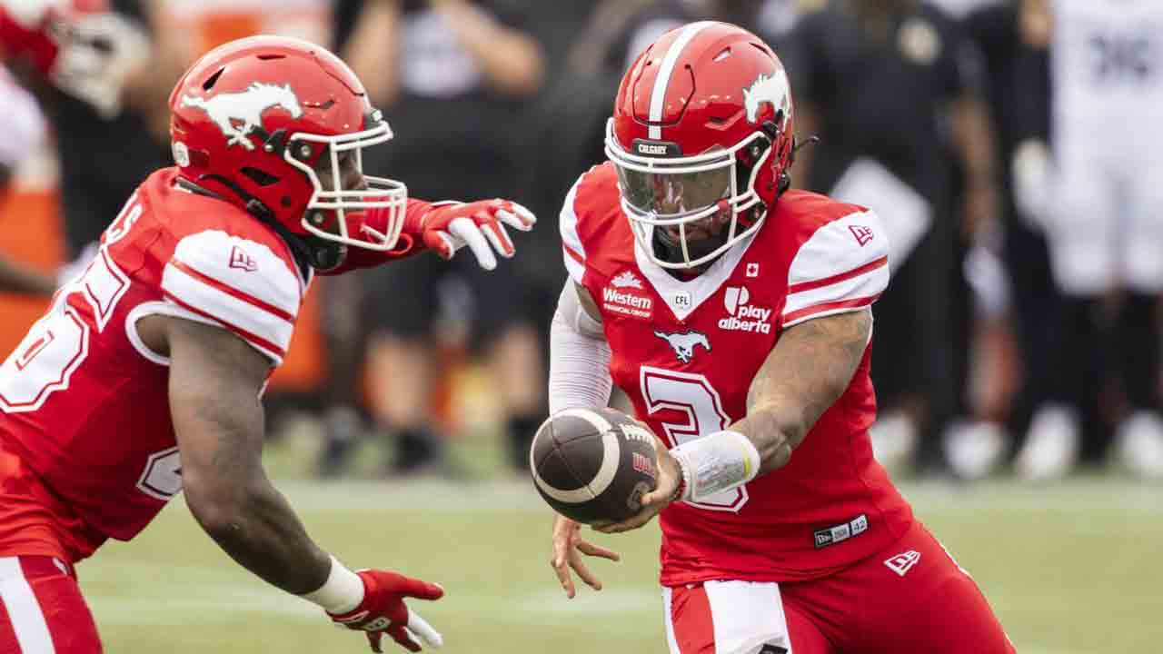 Adams Jr. throws CFL-best 21st TD pass as Stampeders defeat Tiger-Cats