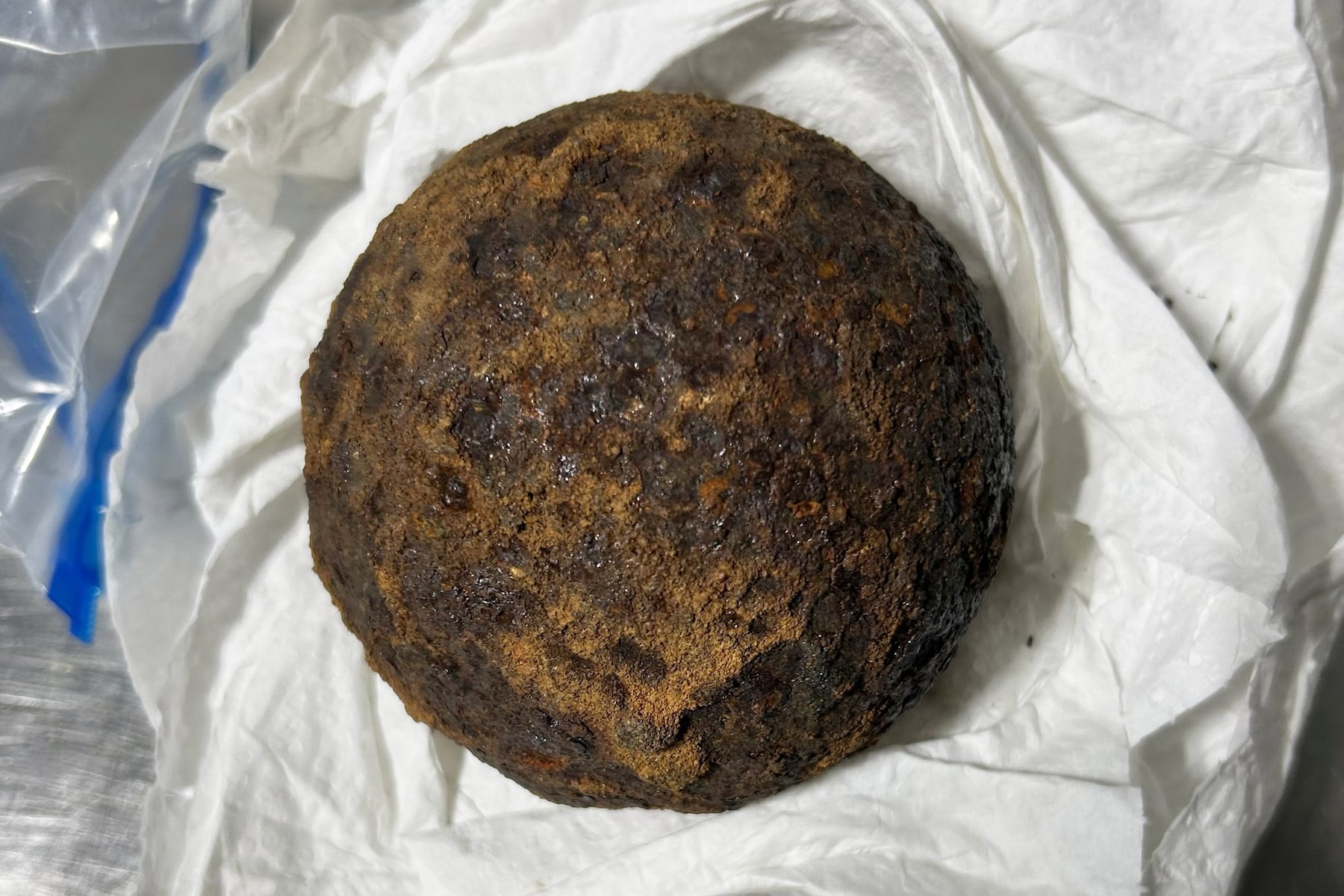 Can’t take those on a plane: Stolen cannonballs found in passenger’s luggage