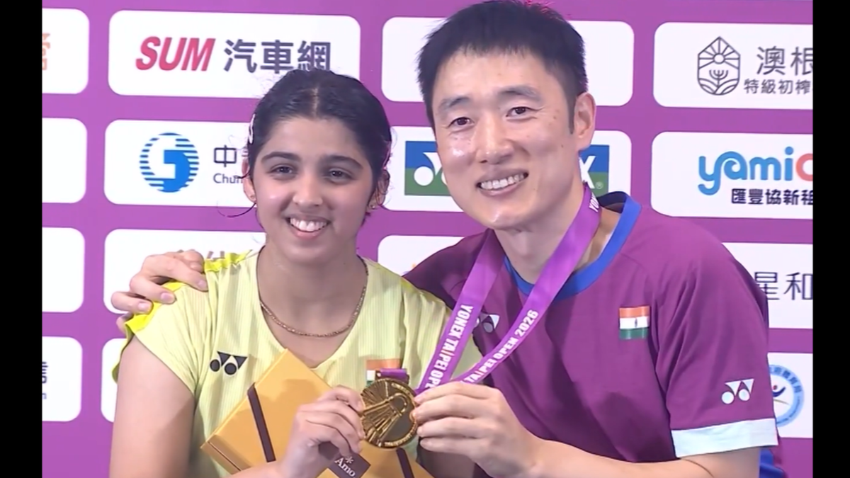 Young Indian shuttler Tanvi Sharma wins maiden BWF Super 300 title at Taipei Open