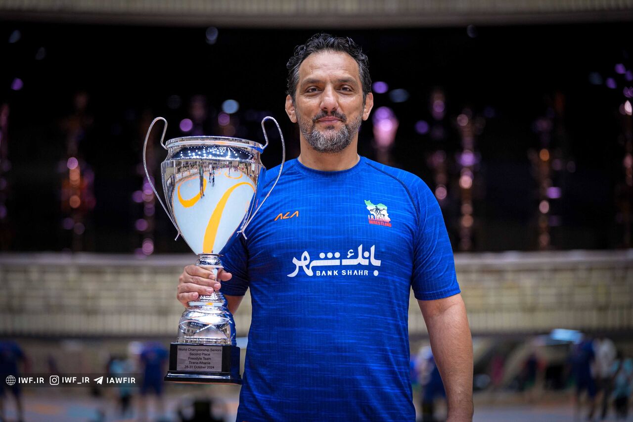Iran officially receives runner-up cup of 2024 World Wrestling Championships
