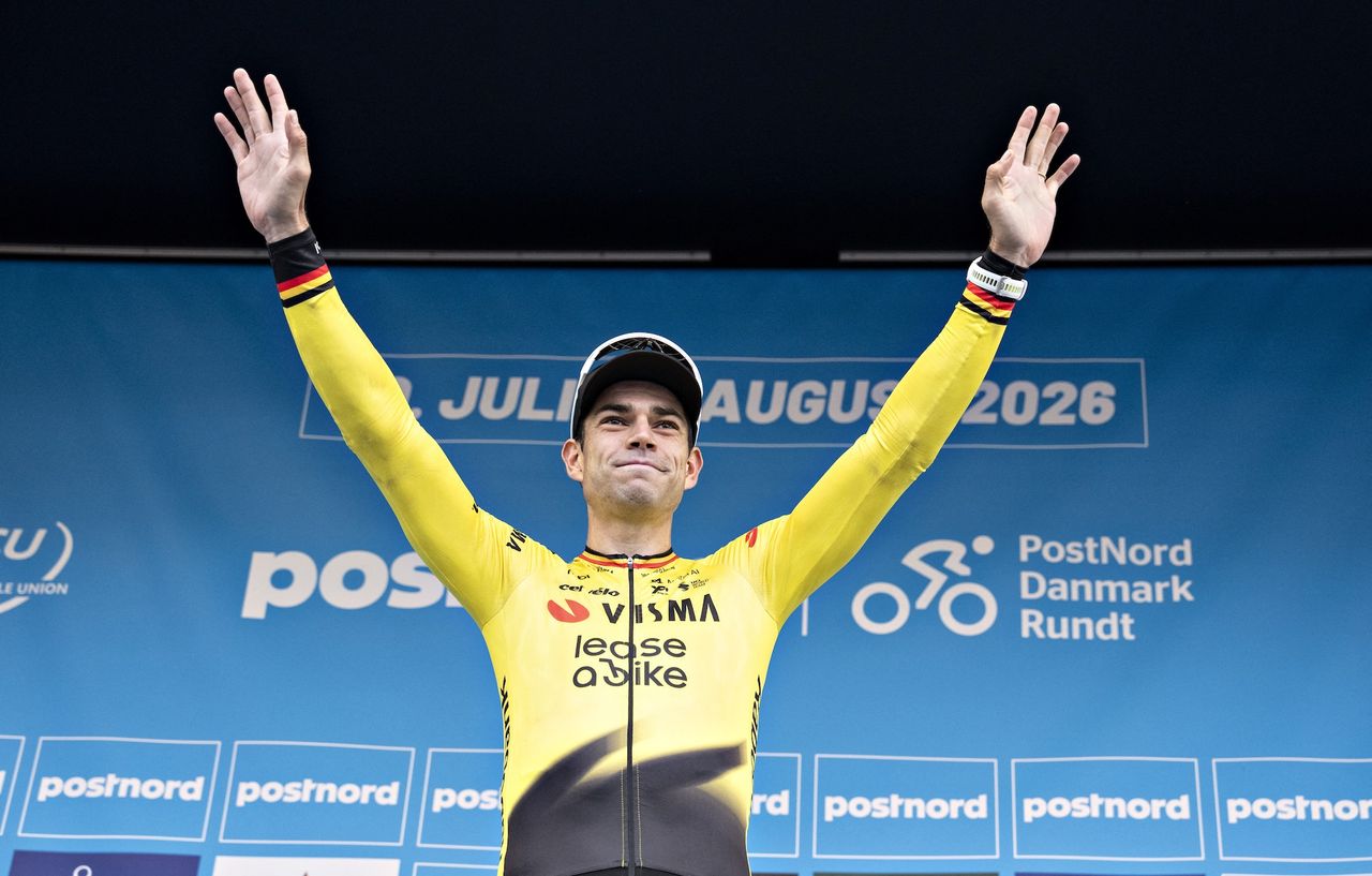 Tour of Denmark: Wout van Aert seals overall victory as Rasmus Søjberg Pedersen wins crash-marred stage 5 sprint