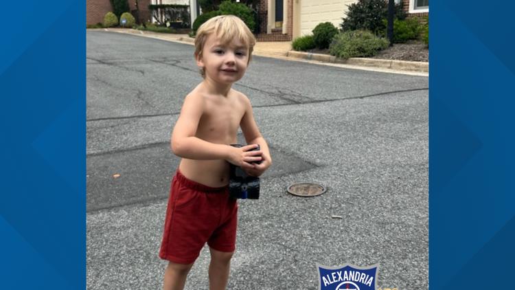 Alexandria police looking for toddler’s family
