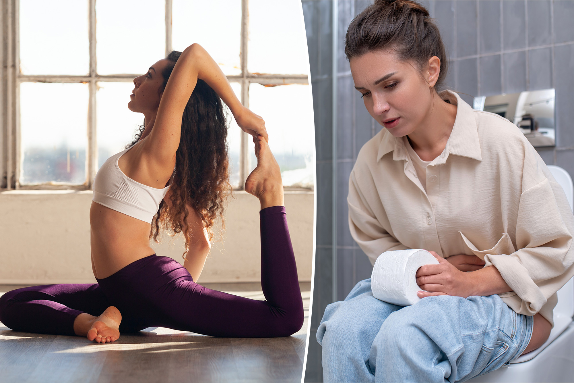 Can yoga prevent diarrhea? The workout showed 50% improvement for people with common stomach condition