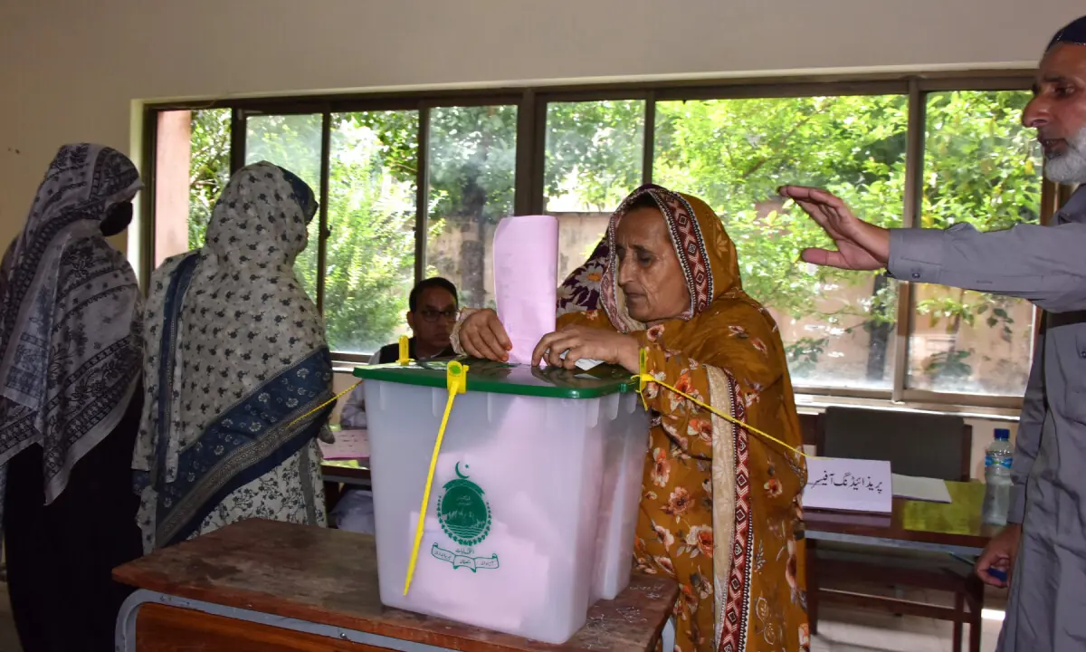 Second phase of AJK polls concludes amid renewed rigging allegations by PPP