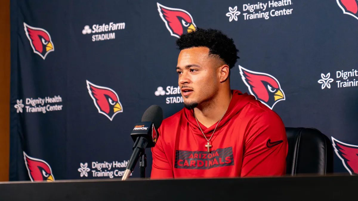 Tyler Allgeier refuses to start drama after Cardinals’ bold draft move