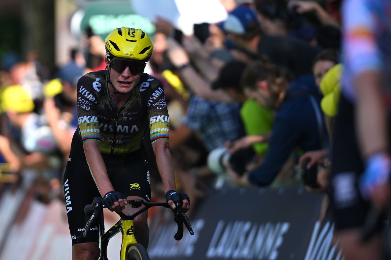'I was trying to surf wheels' - Pauline Ferrand-Prévot supports Marianne Vos through Tour de France Femmes sprint into Geneva