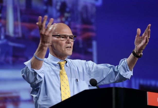 Rabid, Lifetime Democrat James Carville Just Put His Party on Notice