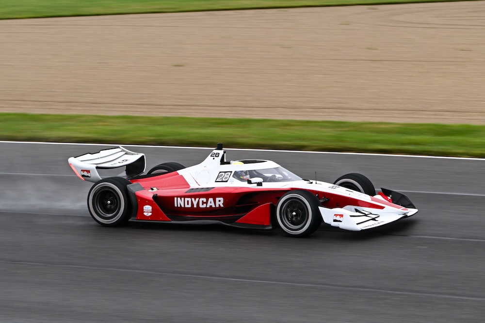 Palou expects track records to fall with IR28 after second day of testing