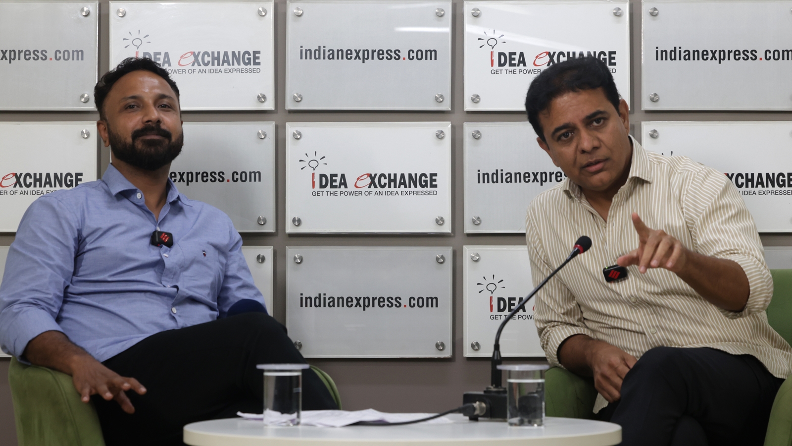 BRS leader KT Rama Rao at Idea Exchange: ‘People are economically bankrupt and politicians are intellectually bankrupt. It’s a deadly cocktail’