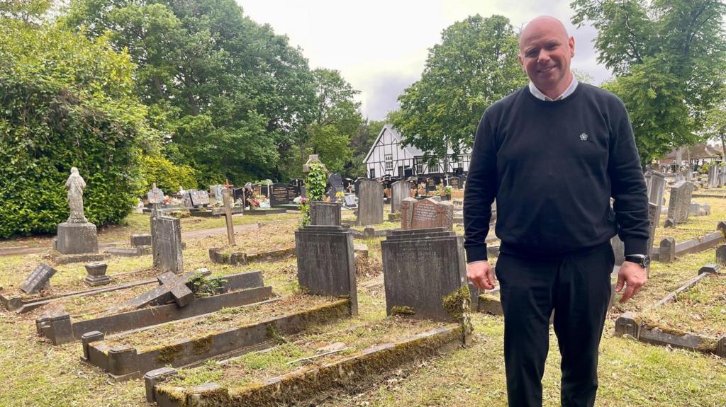 'I brought up my family in a London graveyard'