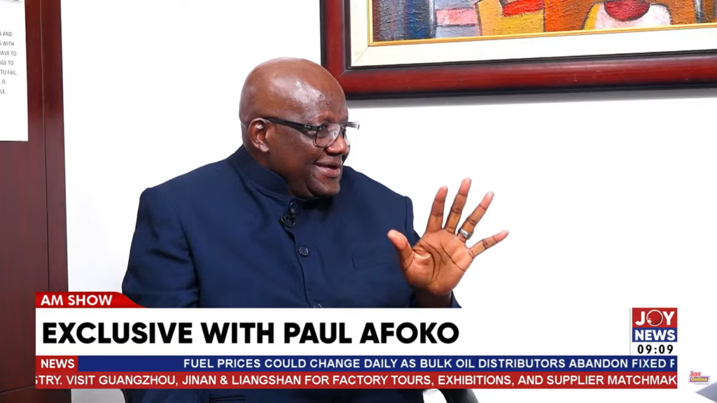 Paul Afoko links NPP’s comeback to ability to forgive and work together