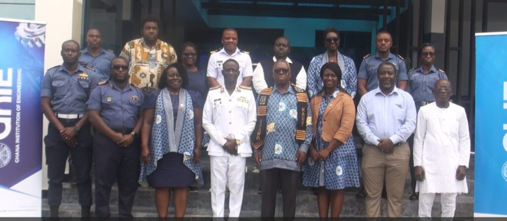 GhIE, Ghana Navy partner to strengthen engineering professionalism
