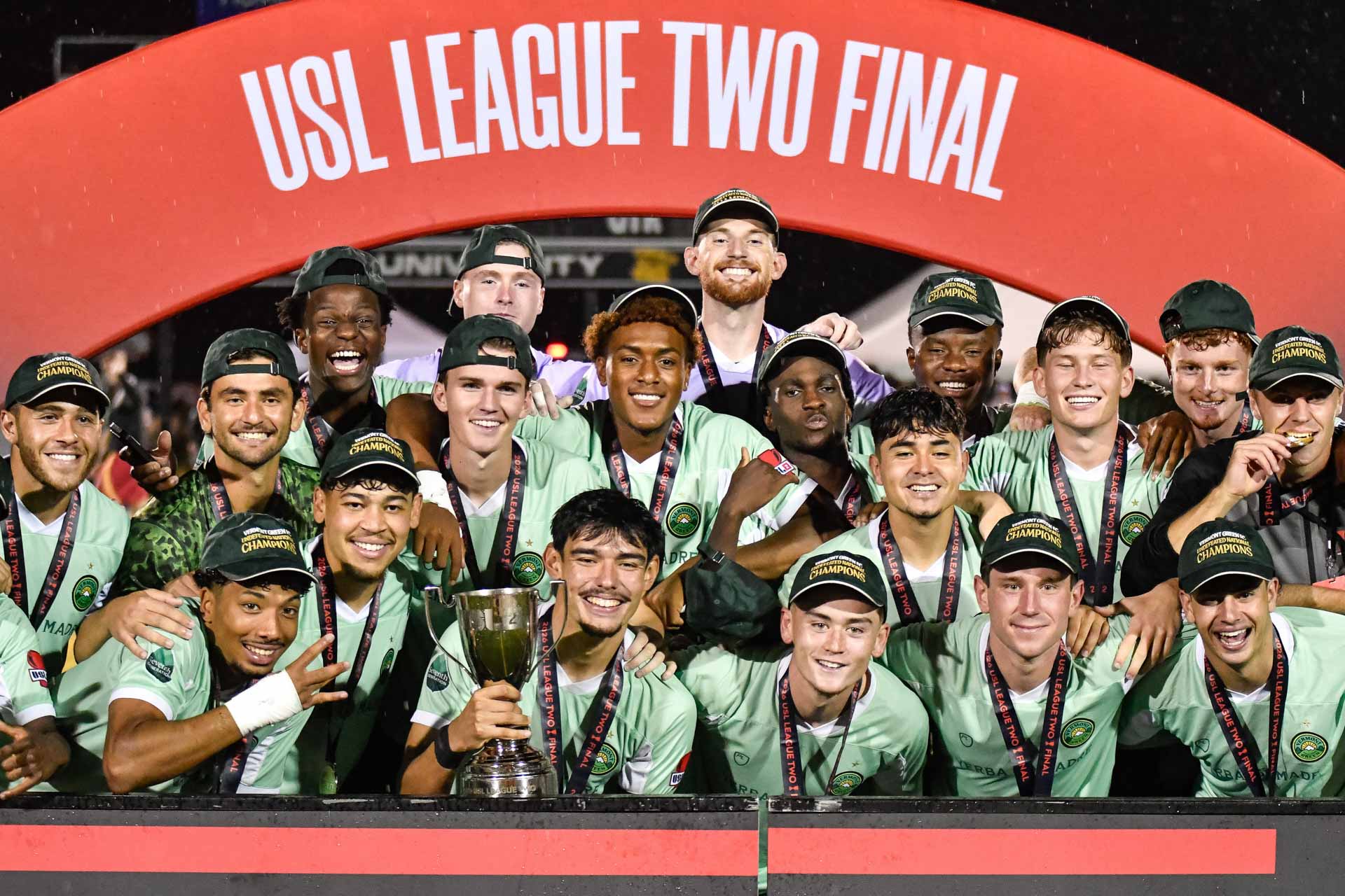 Vermont Green FC repeats feat with second straight undefeated championship season