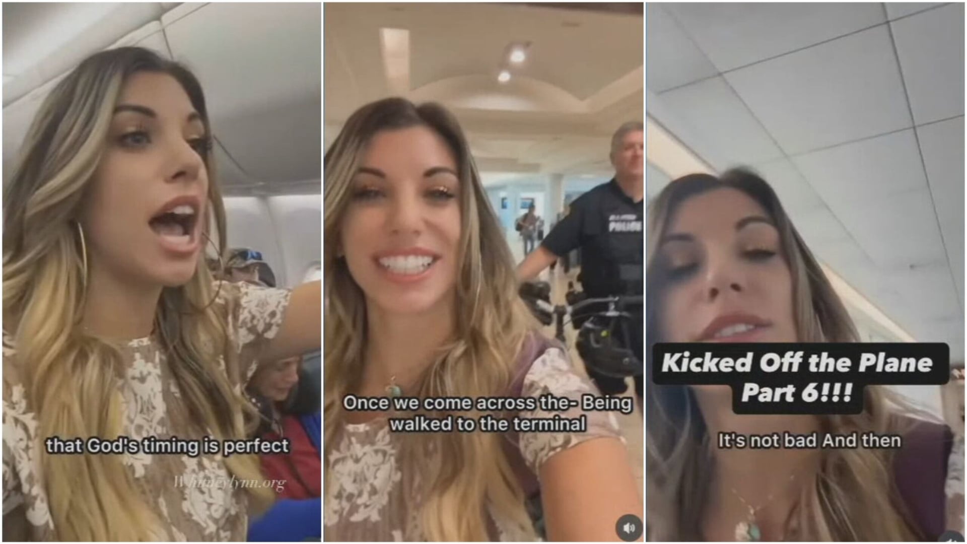 Video of woman removed from Orlando flight goes viral