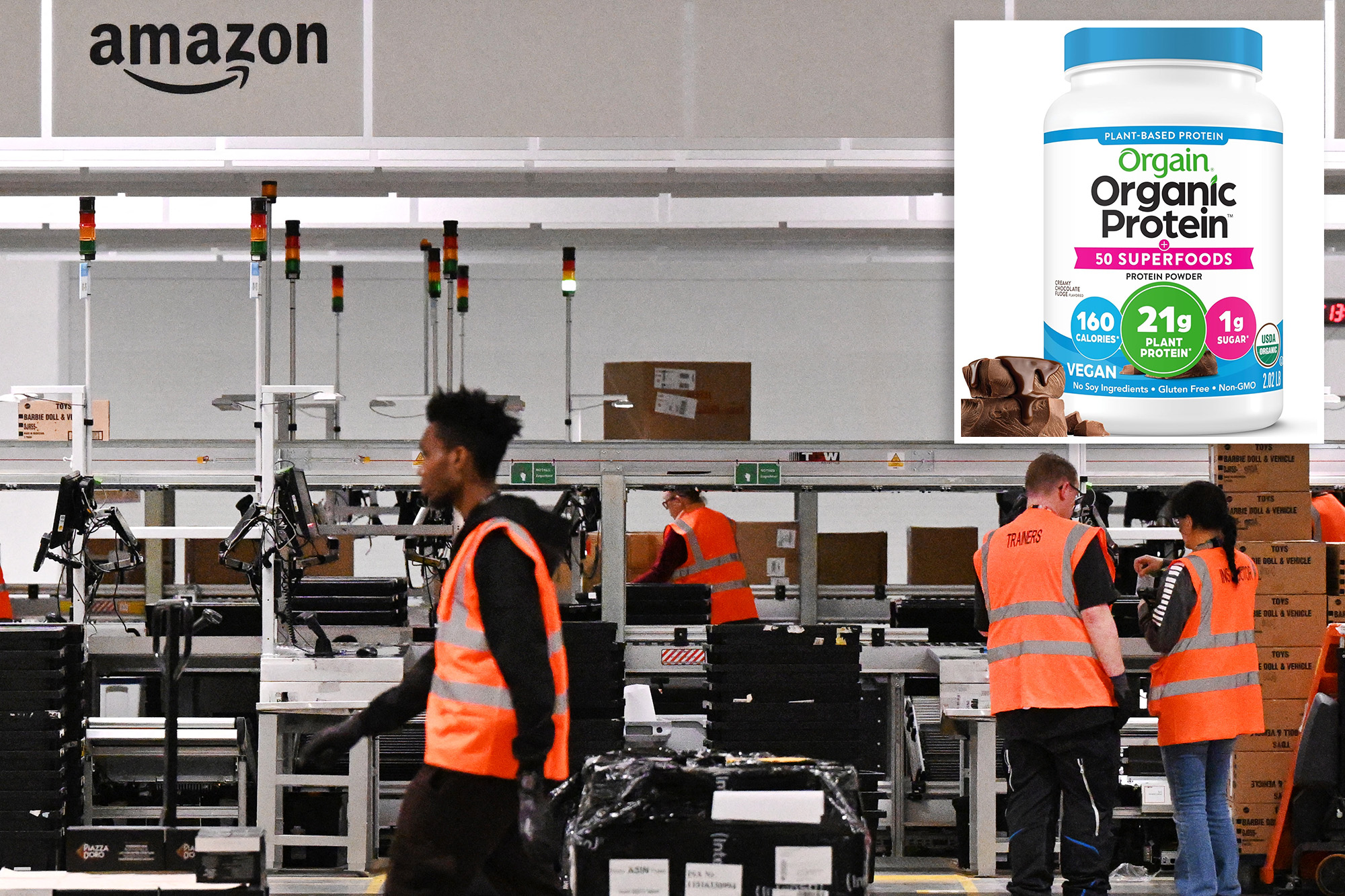 Amazon sued for selling protein powder allegedly laced with toxic heavy metals