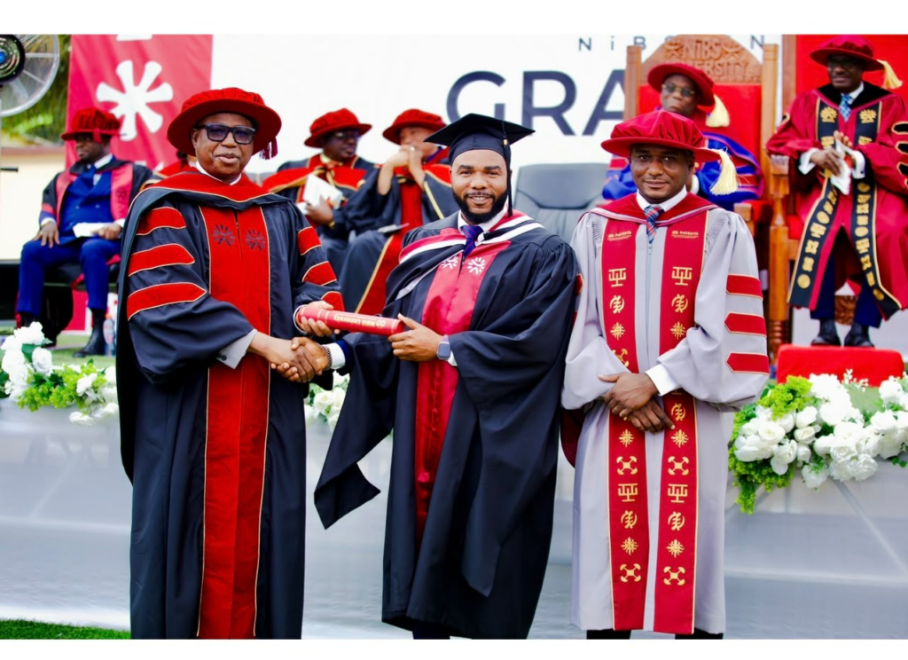 David Aziago graduates from NiBS, adding academic milestone to leadership recognition