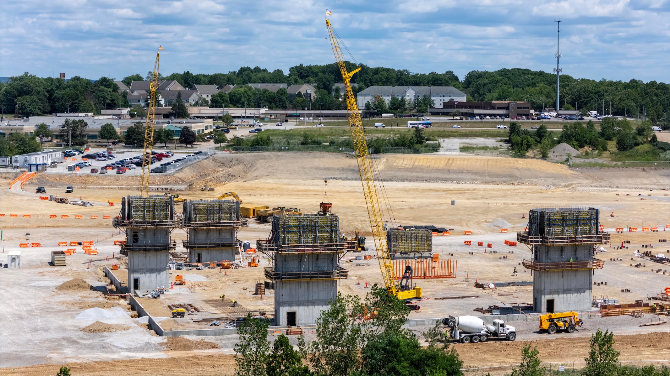The new Cuyahoga County jail is already going up — but officials are still fighting over who's in charge