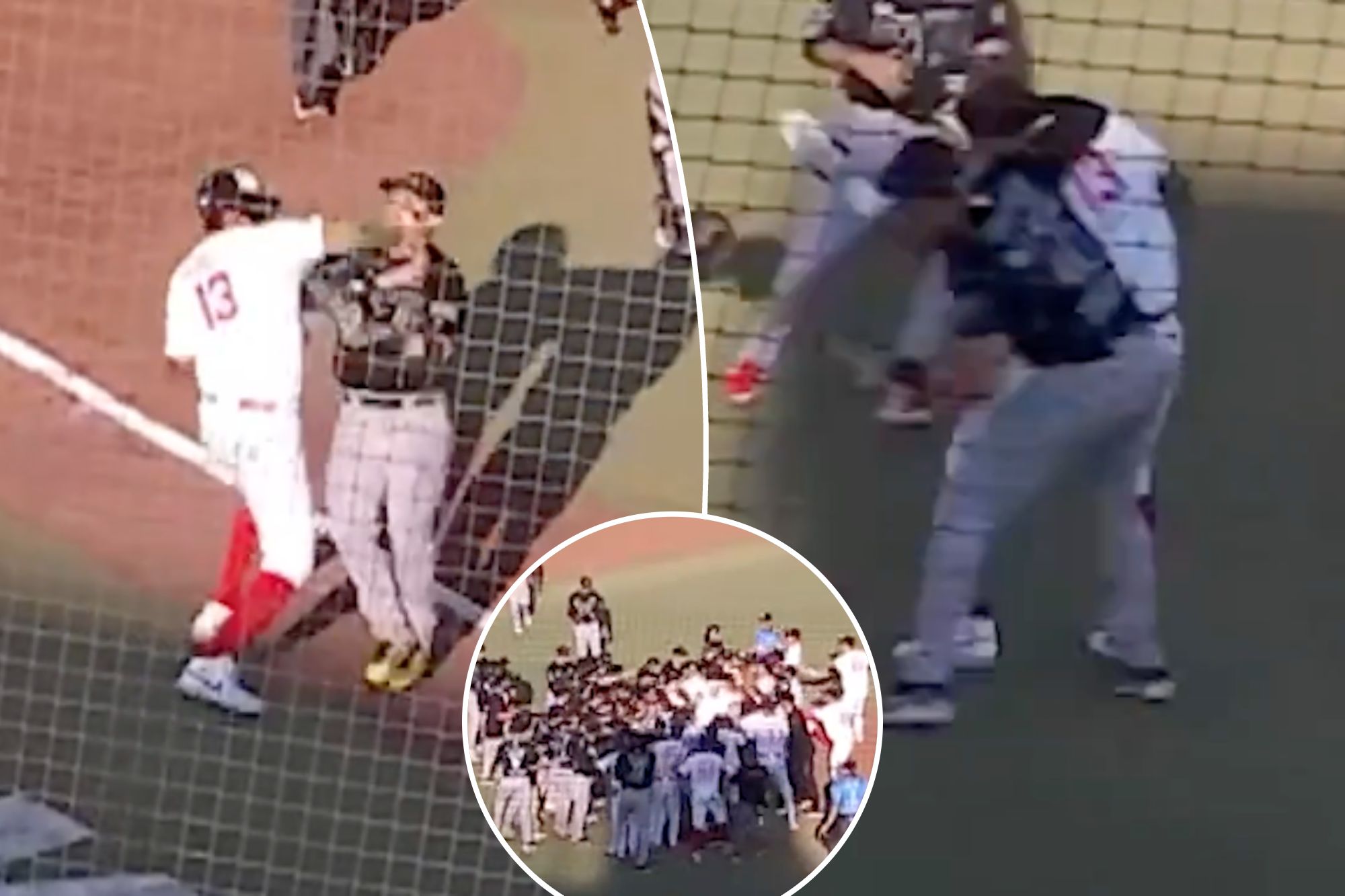 Ex-MLB prospect punches, kicks infielder in head in wild Mexican League brawl