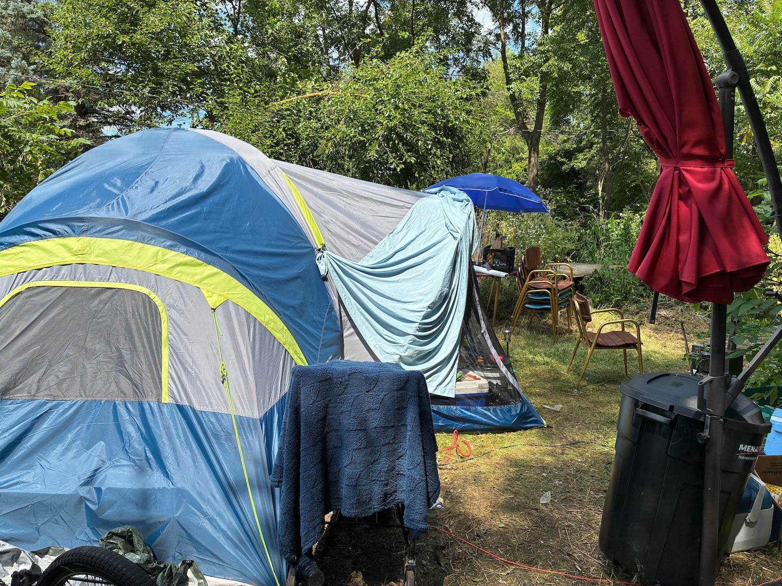 Jackson homeless encampment moves to Blackman Township property, drawing concerns from residents