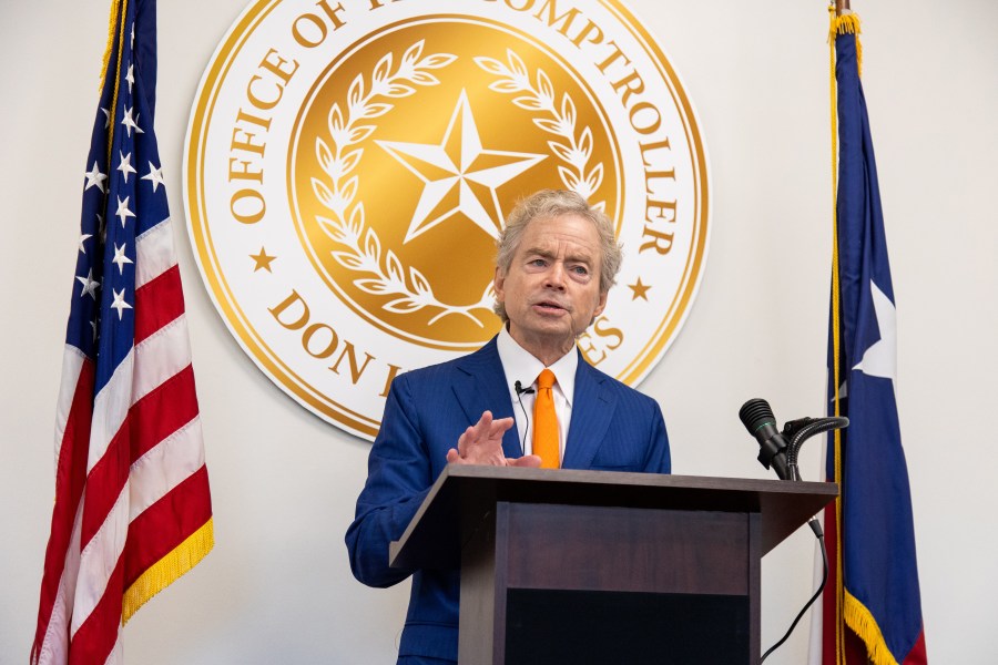 New Acting Comptroller Huffines pledges to prioritize Abbott's property tax plan