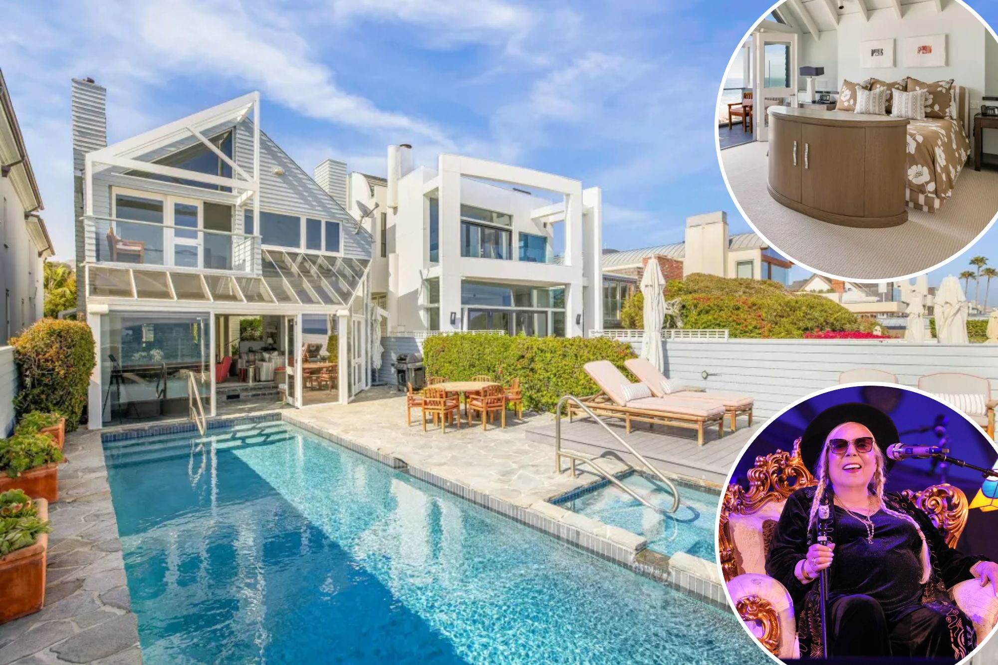 Joni Mitchell’s beachfront Malibu mansion goes on the market for whopping price — but there’s a unique bonus