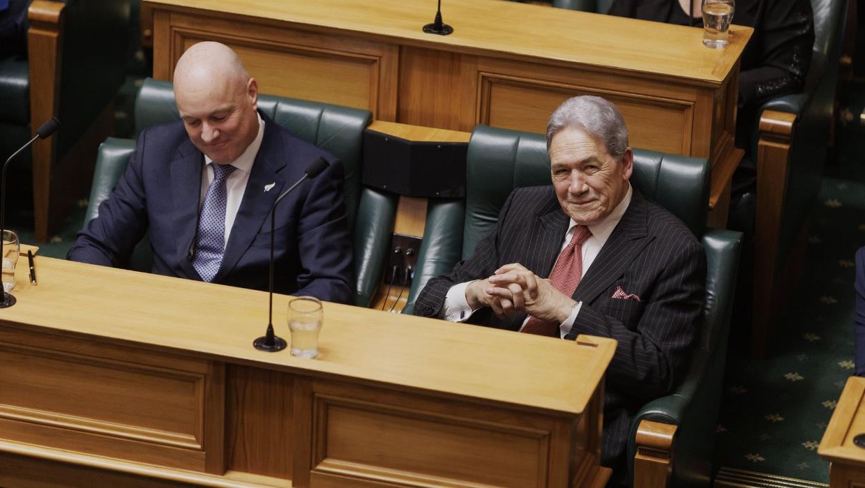 We asked the PM if it's farcical to say the Foreign Minister's been racist and keep him. Here's what he said
