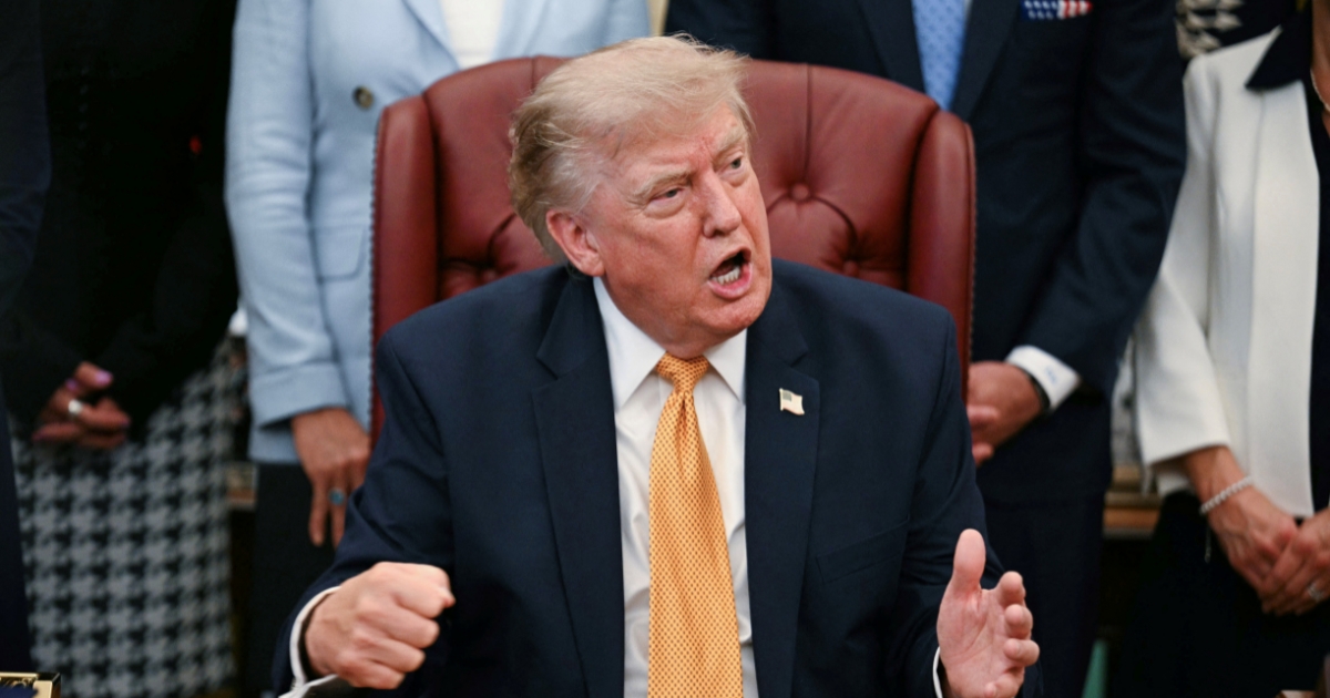 Watch: Trump Goes Off When Reporter Says He's With 'MSNOW'
