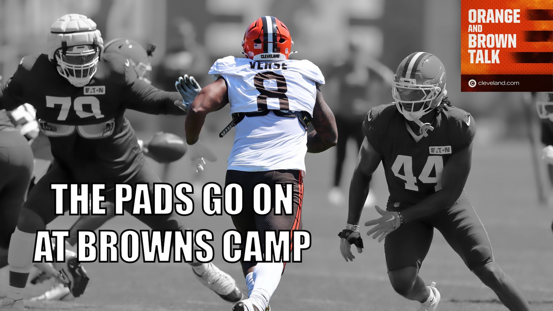 Should Todd Monken change up his quarterback rotation? + Defense shines on first day in pads: Orange and Brown Talk (Podcast)