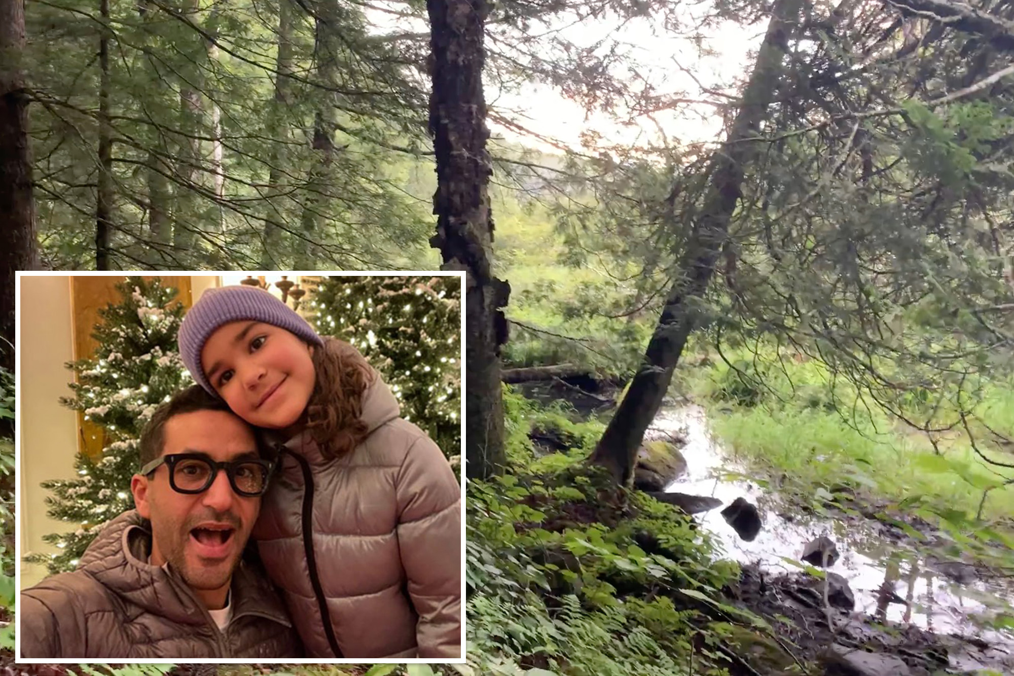 Haunting first glimpse of NY spot where Luciano Frattolin allegedly stashed body of tragic 9-year-old daughter