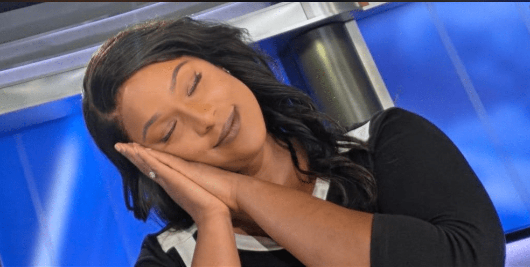 Viewers defend TV anchor and new mom after she was ‘caught' dozing off on air