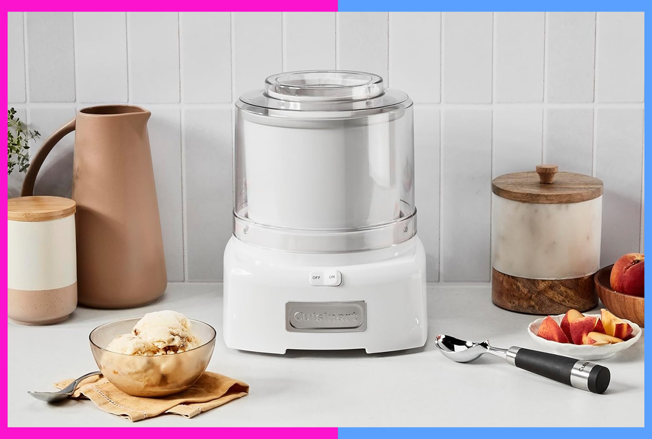 Stop waiting on crazy NYC froyo lines and try this at-home ice cream maker instead for under $70
