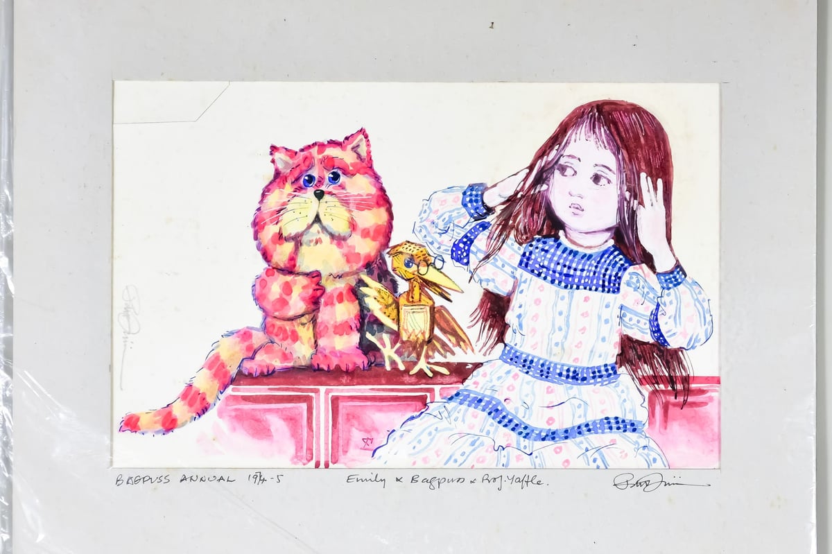 Original artwork of Bagpuss, The Clangers and Basil Brush fetches £400,000